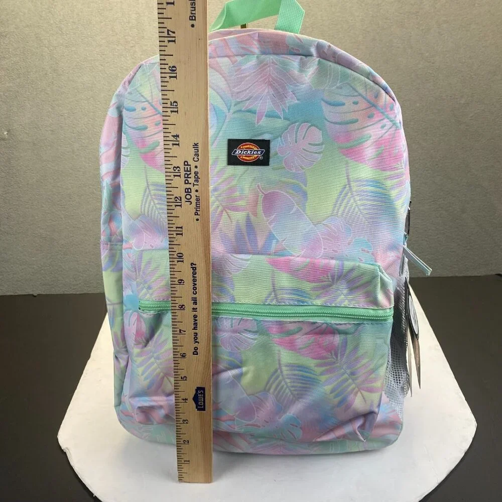 Dickies Student Tropical Backpack (Pastel Tropical)Laptop Sleeve,Ergonomic,NEW